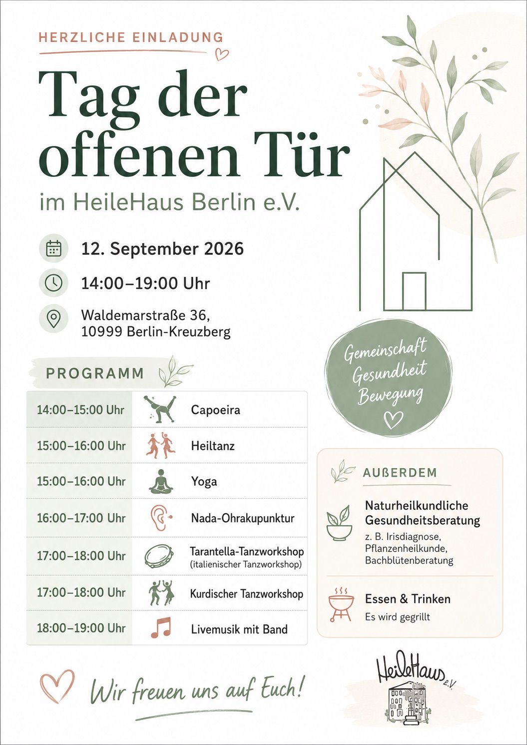 Flyer Tag der offenen Tür