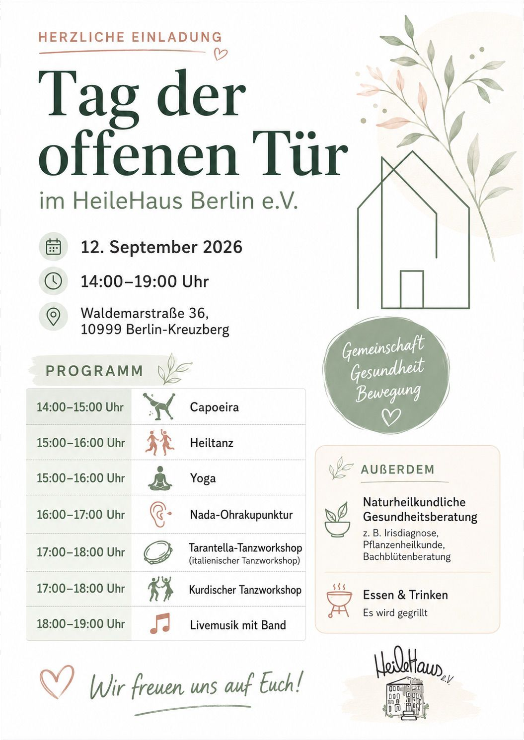 Flyer Tag der offenen Tür